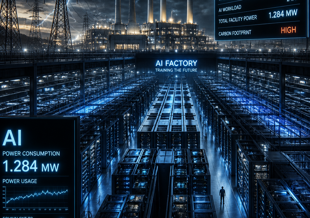AI jaagt stroomverbruik datacenters op